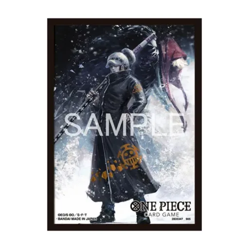 One Piece TCG - Official Card Sleeves Trafalgar Law - Back Art