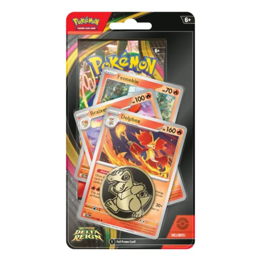 Pokémon Delta Reign Premium Checklane Blister Delphox - En - Packaging