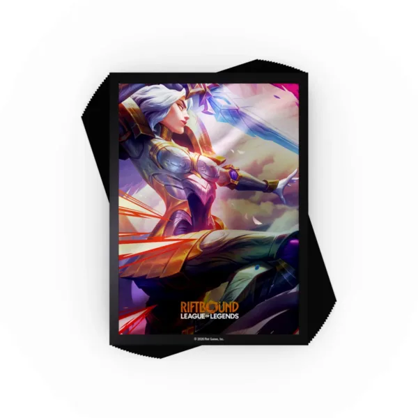 Riftbound: League Of Legends Tcg - Vendetta Art Sleeves Kayle Vs Morgana - Kayle Art Riftbound: League Of Legends Tcg - Vendetta Art Sleeves Kayle Vs Morgana - Kayle Art