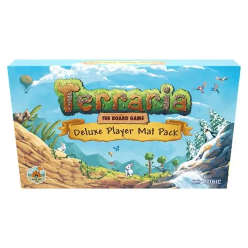 Terraria: The Board Game Deluxe Player Mats - Box Art