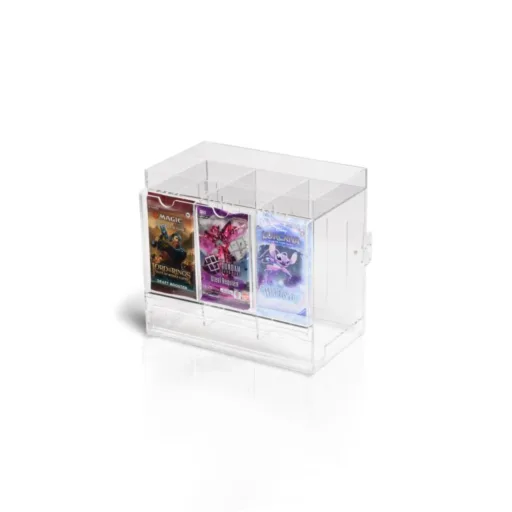 The Acrylic Box | 3-Slot Pack Dispenser | Acryl Dispenser - Full