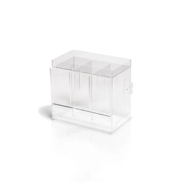 The Acrylic Box | 3-Slot Pack Dispenser | Acryl Dispenser - Empty