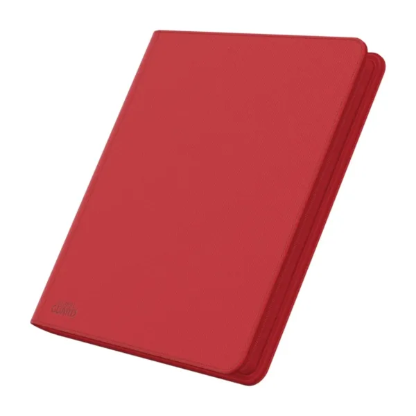 Ultimate Guard Zipfolio 480 24-Pocket Xenoskin - Red - Front Cover