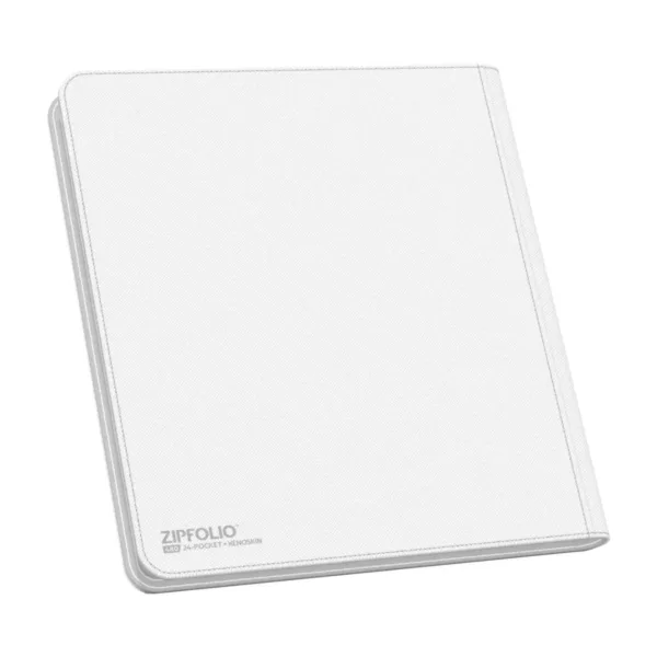 Ultimate Guard Zipfolio 480 24-Pocket Xenoskin - White - Back Cover
