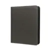 Up - 9-Pocket Zippered Toploader Premium Pro-Binder Black - Front Without Packaging