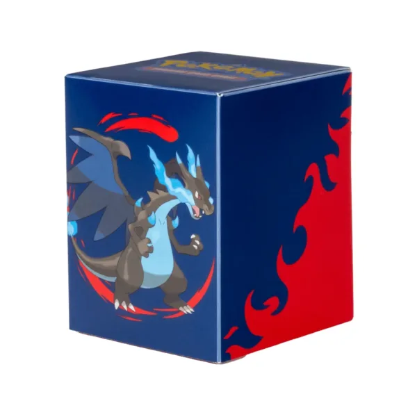 Up - Mega Charizard X 100+ Deck Box - Front