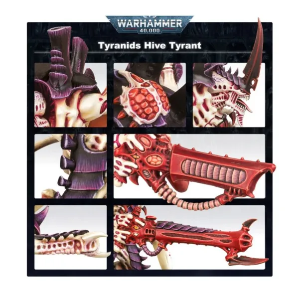 Warhammer 40K - Hive Tyrant (51-08) - Detail