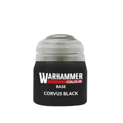 Warhammer Colour - Base Corvus Black - Paint Pot