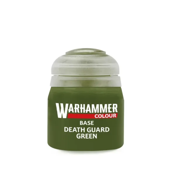 Warhammer Colour - Base Death Guard Green - Paint Pot Warhammer Colour - Base Death Guard Green - Paint Pot
