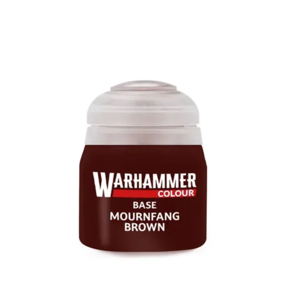 Warhammer Colour - Base Mournfang Brown - Paint Pot Warhammer Colour - Base Mournfang Brown - Paint Pot