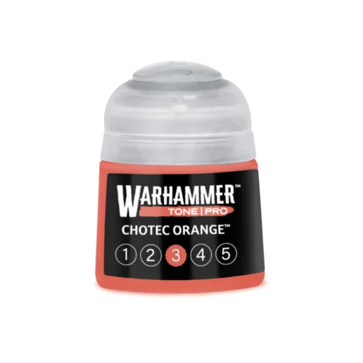 Warhammer Paint Tone Pro Chotec Orange 3 (12ml) - Pot