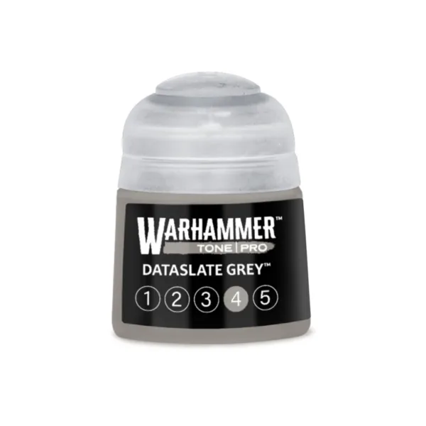 Warhammer Paint Tone Pro Dataslate Grey 4 (12Ml) - Pot