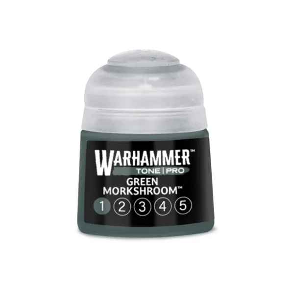 Warhammer Paint Tone Pro Green Morkshroom 1 (12Ml) - Pot Warhammer Paint Tone Pro Green Morkshroom 1 (12Ml) - Pot