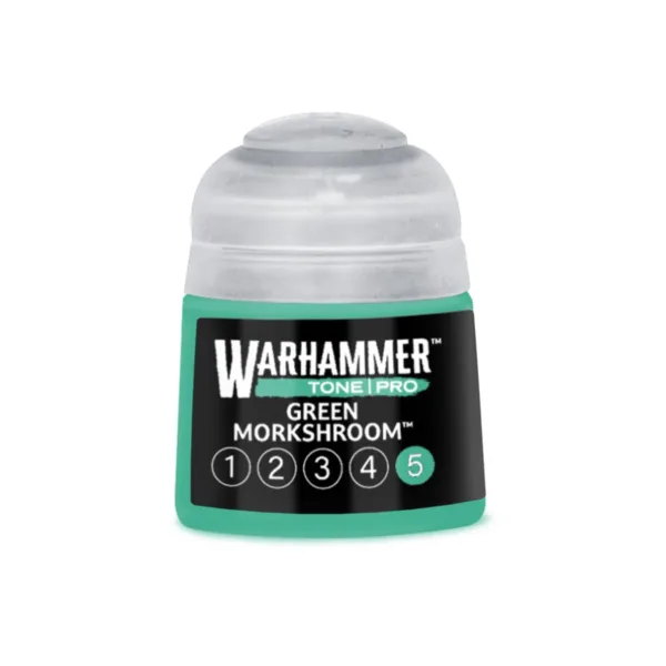 Warhammer Paint Tone Pro Green Morkshroom 5 (12Ml) - Pot Warhammer Paint Tone Pro Green Morkshroom 5 (12Ml) - Pot