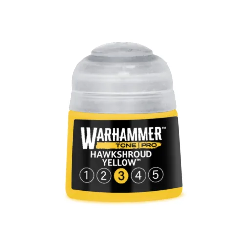 Warhammer Paint Tone Pro Hawkshroud Yellow 3 (12ml) - Pot