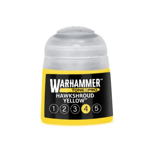 Warhammer Paint Tone Pro Hawkshroud Yellow 4 (12ml) - Pot