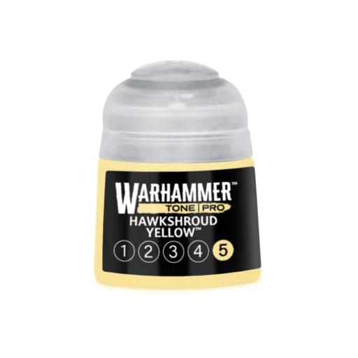 Warhammer Paint Tone Pro Hawkshroud Yellow 5 (12ml) - Pot