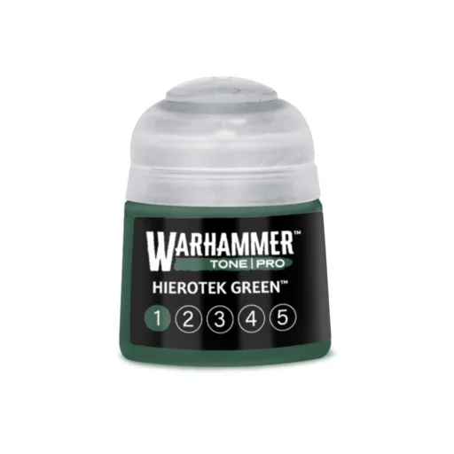 Warhammer Paint Tone Pro Hierotek Green 1 (12ml) - Pot