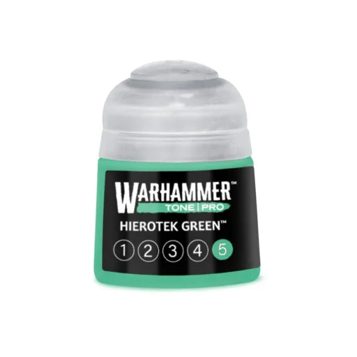 Warhammer Paint Tone Pro Hierotek Green 5 (12ml) - Pot
