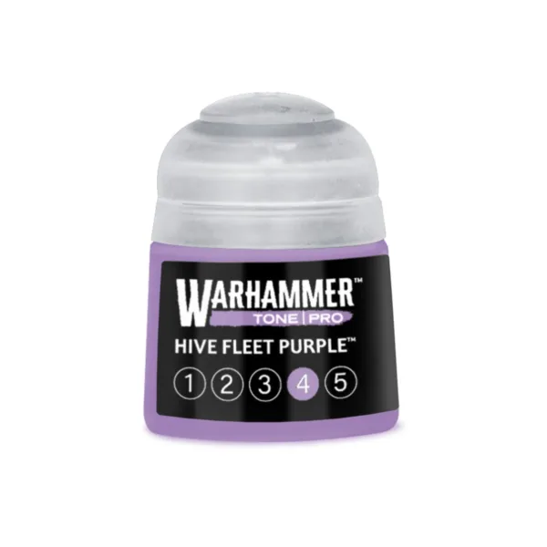 Warhammer Paint Tone Pro Hive Fleet Purple 4 (12Ml) - Pot Warhammer Paint Tone Pro Hive Fleet Purple 4 (12Ml) - Pot