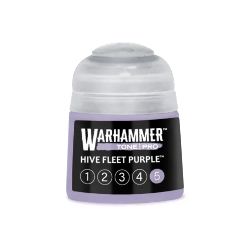 Warhammer Paint Tone Pro Hive Fleet Purple 5 (12ml) - Pot Warhammer Paint Tone Pro Hive Fleet Purple 5 (12ml) - Pot