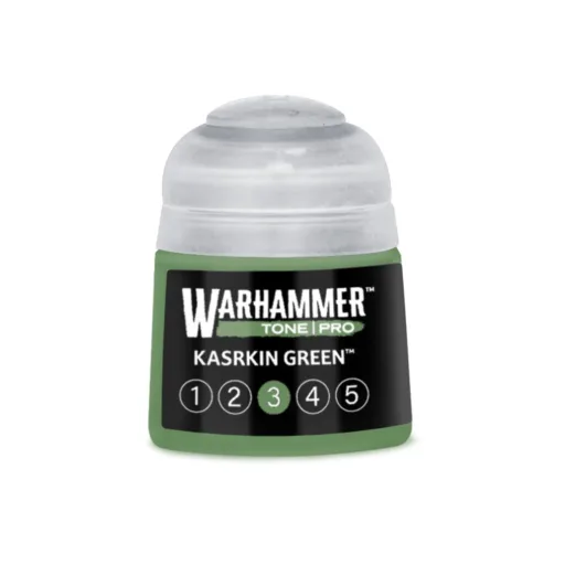 Warhammer Paint Tone Pro Kasrkin Green 3 (12ml) - Pot