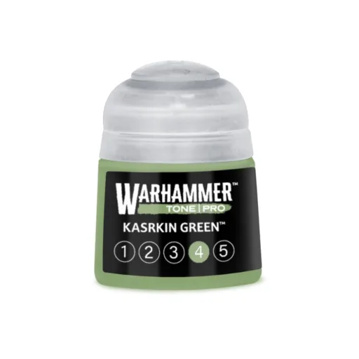 Warhammer Paint Tone Pro Kasrkin Green 4 (12ml) - Pot