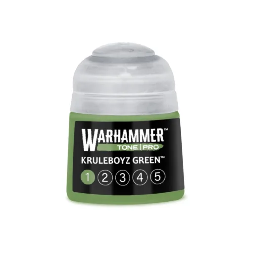 Warhammer Paint Tone Pro Kruleboyz Green 1 (12ml) - Pot