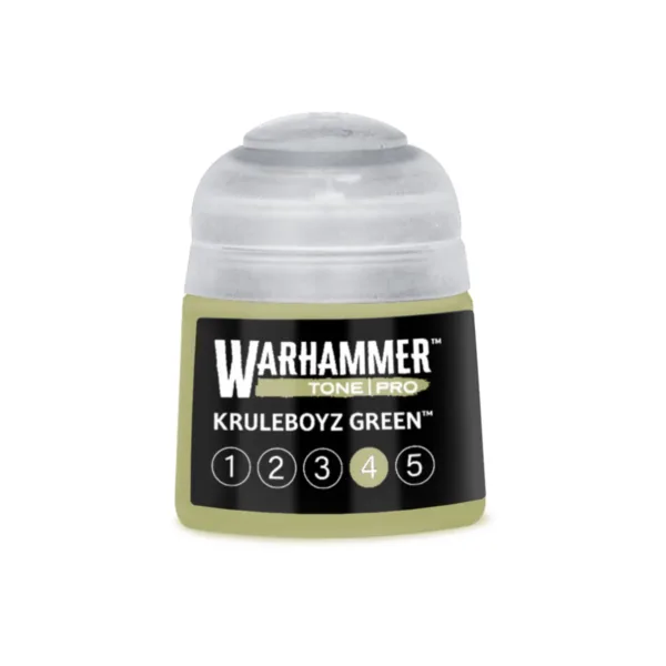Warhammer Paint Tone Pro Kruleboyz Green 4 (12Ml) - Pot