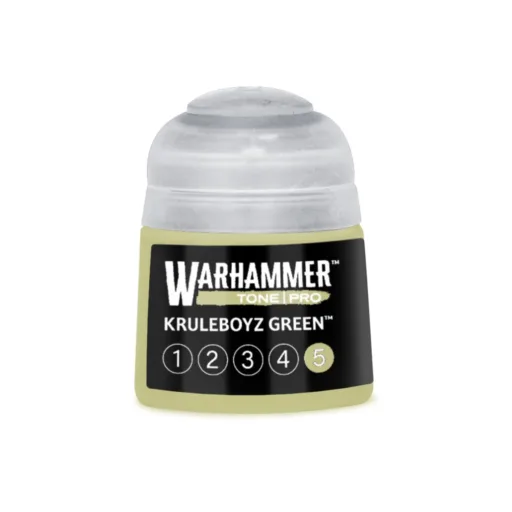 Warhammer Paint Tone Pro Kruleboyz Green 5 (12ml) - Pot