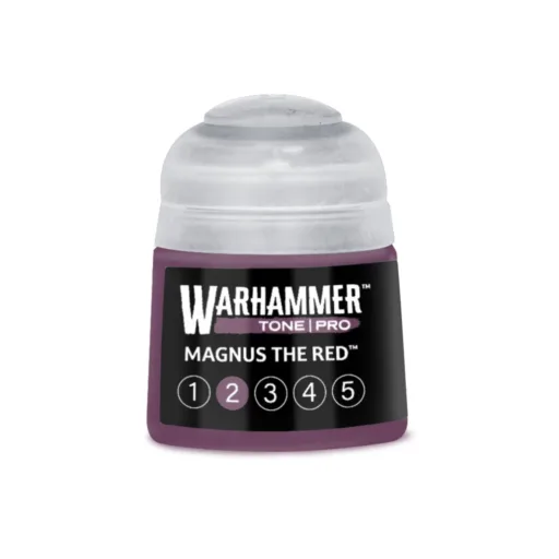 Warhammer Paint Tone Pro Magnus the Red 2 (12ml) - Pot Warhammer Paint Tone Pro Magnus the Red 2 (12ml) - Pot
