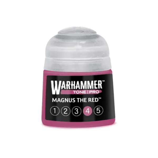 Warhammer Paint Tone Pro Magnus The Red 4 (12Ml) - Pot Warhammer Paint Tone Pro Magnus The Red 4 (12Ml) - Pot