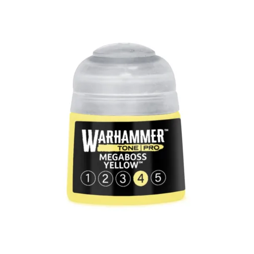 Warhammer Paint Tone Pro Megaboss Yellow 4 (12ml) - Pot