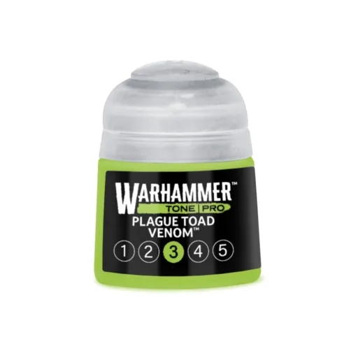 Warhammer Paint Tone Pro Plague Toad Venom 3 (12ml) - Pot