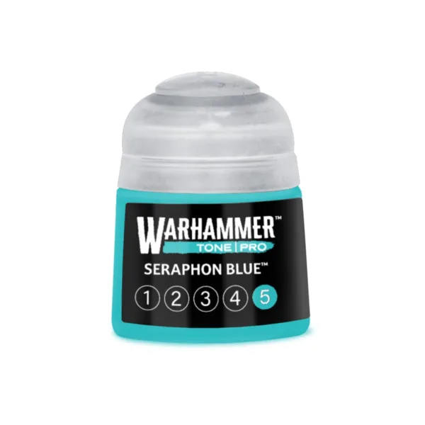 Warhammer Paint Tone Pro Seraphon Blue 5 (12Ml) - Pot Warhammer Paint Tone Pro Seraphon Blue 5 (12Ml) - Pot