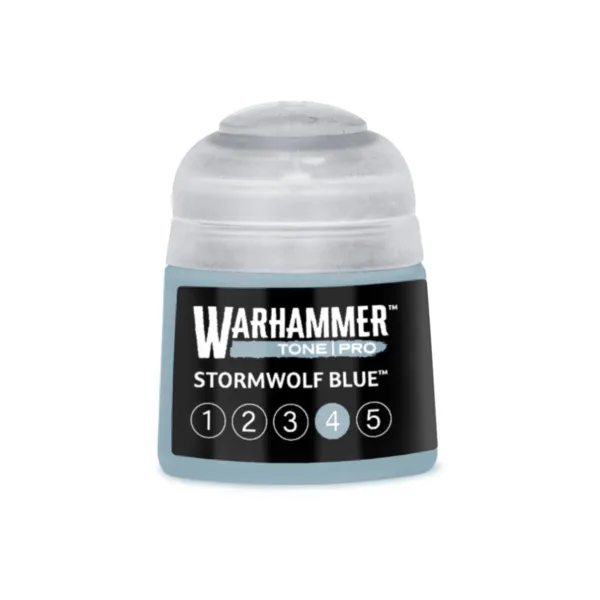 Warhammer Paint Tone Pro Stormwolf Blue 4 (12Ml) - Pot Warhammer Paint Tone Pro Stormwolf Blue 4 (12Ml) - Pot