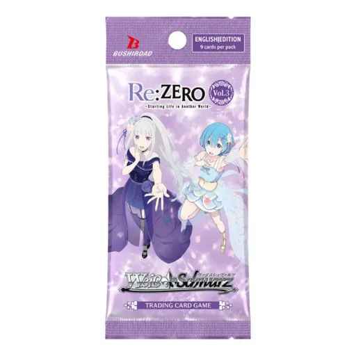 Weiß Schwarz - Re:ZERO -Starting Life in Another World- Vol.3 Booster Pack - EN - Booster Art